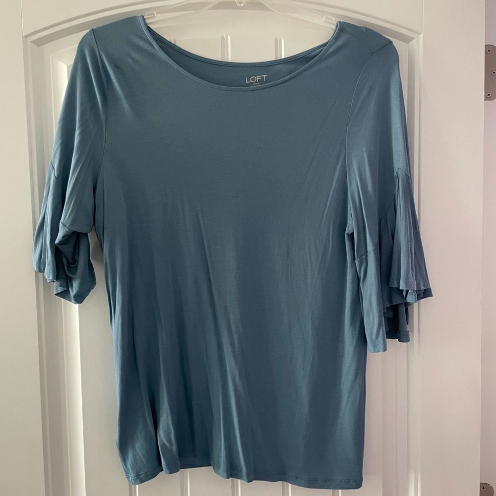 Loft Outlet Bell Sleeve Top, XL